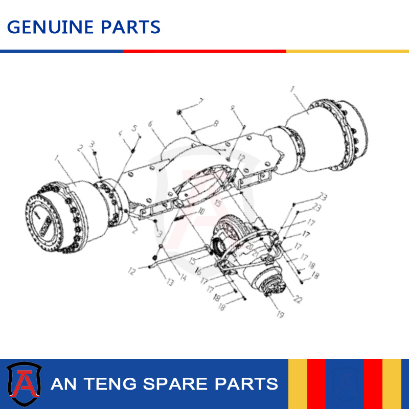 800302353 AXLE ASSY