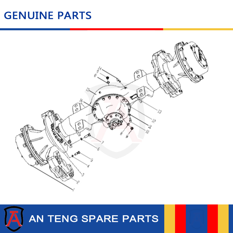 800302263 AXLE ASSY