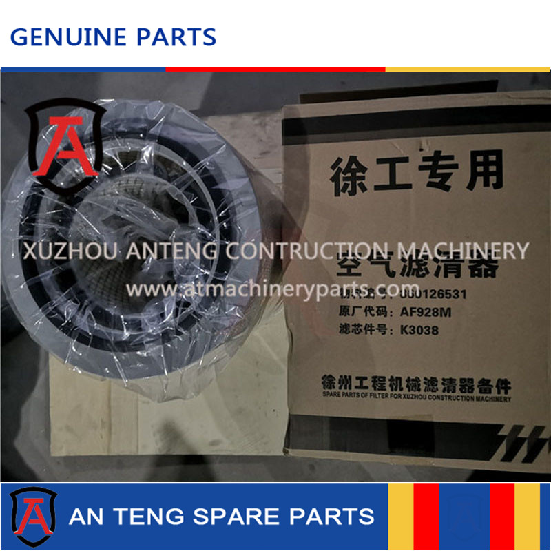 XCMG CRANE QY25K QY25B air filter K3038 AF928M 860126531